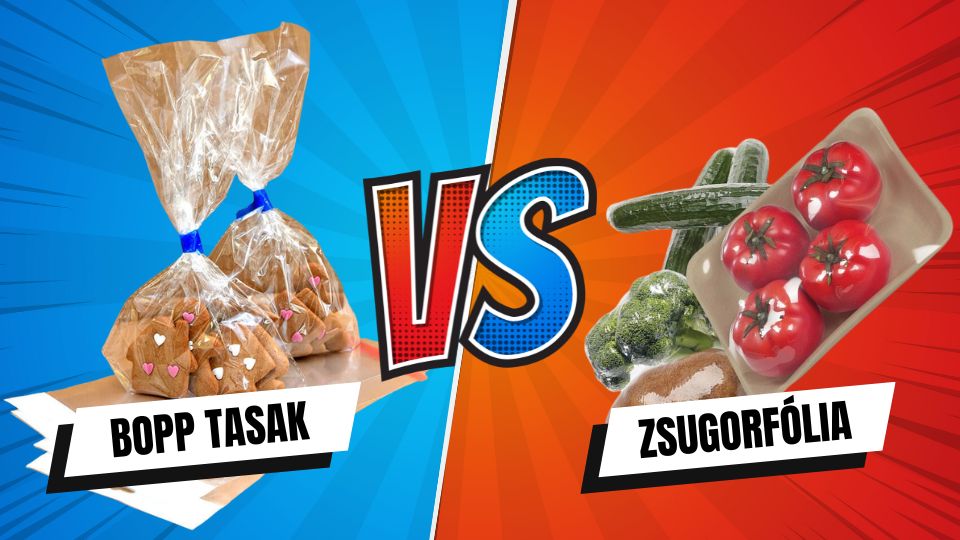 BOPP tasak vagy zsugorfólia: mi a különbség?